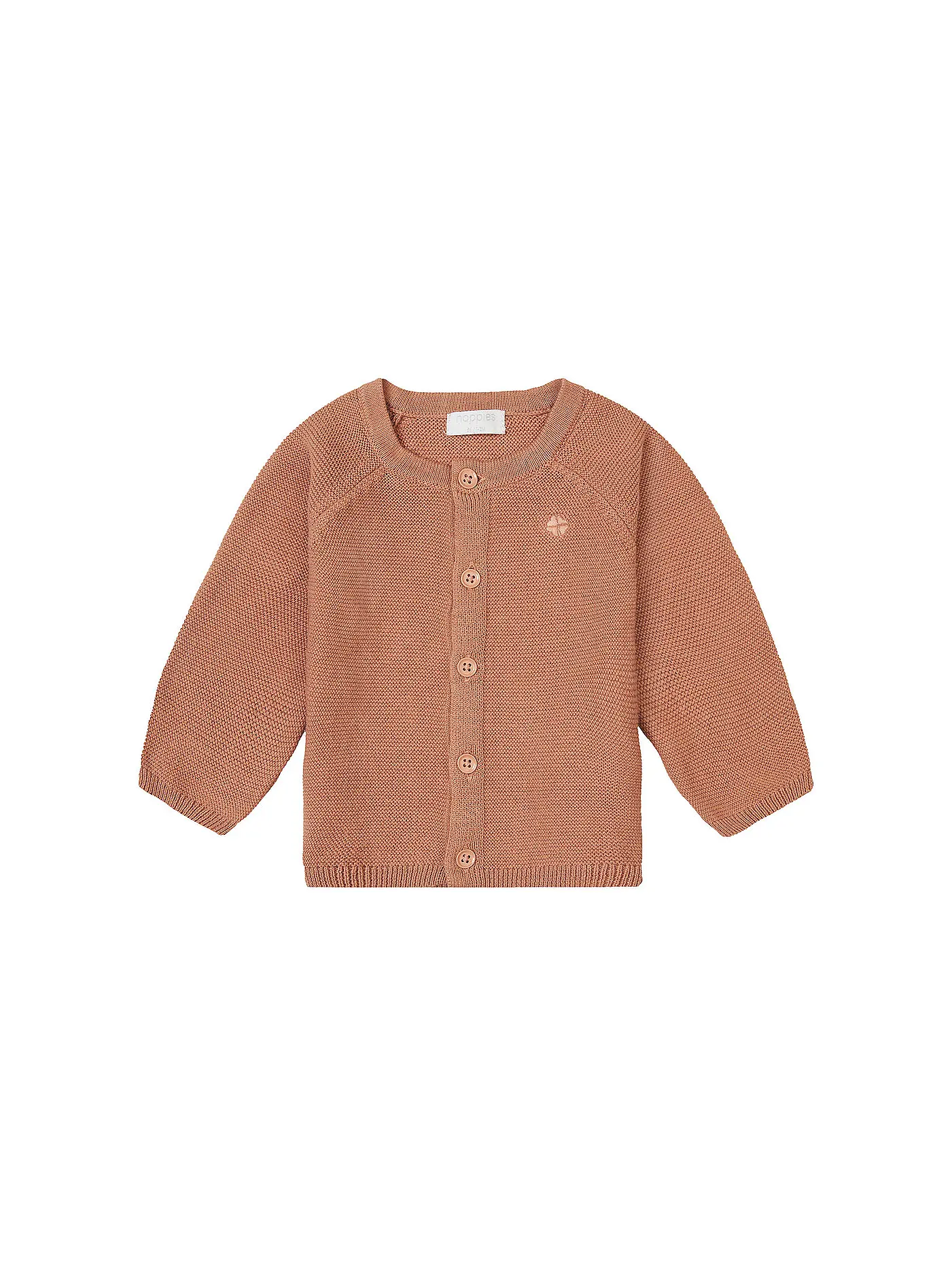 NOPPIES | Baby Strickjacke  NAGA | braun